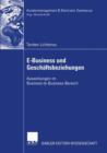 Image for E-Business und Geschaftsbeziehungen : Auswirkungen im Business-to-Business-Bereich
