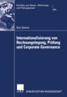 Image for Internationalisierung von Rechnungslegung, Prufung und Corporate Governance