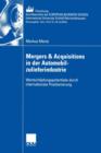 Image for Mergers &amp; Acquisitions in der Automobilzulieferindustrie