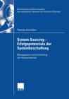 Image for System Sourcing - Erfolgspotenziale der Systembeschaffung : Management  und Controlling von Kooperationen