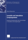 Image for Lernstile und interaktive Lernprogramme : Kognitive Komponenten des Lernerfolges in virtuellen Lernumgebungen