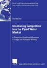 Image for Introducing Competition into the Piped Water Market