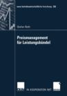 Image for Preismanagement fur Leistungsbundel