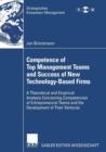Image for Competence of Top Management Teams and Success of New Technology-Based Firms