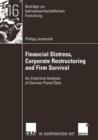 Image for Financial Distress, Corporate Restructuring and Firm Survival : An Empirical Analysis of German Panel Data