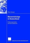 Image for Boersenruckzuge in Deutschland : Erklarungsansatze und Kursreaktionen