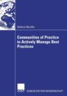 Image for Communities of Practice to Actively Manage Best Practices