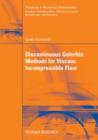 Image for Discontinuous Galerkin Methods for Viscous Incompressible Flow