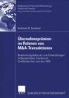 Image for Ubernahmepramien im Rahmen von M&amp;A-Transaktionen: Bestimmungsfaktoren und Entwicklungen in Deutschland, Frankreich, Grobritannien und den USA