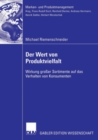 Image for Der Wert von Produktvielfalt: Wirkung groer Sortimente auf das Verhalten von Konsumenten