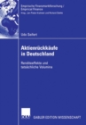 Image for Aktienruckkaufe in Deutschland: Renditeeffekte und tatsachliche Volumina