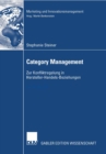 Image for Category Management: Zur Konfliktregulierung in Hersteller-Handels-Beziehungen