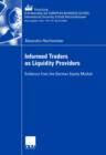 Image for Informed Traders As Liquidity Providers: Evidence from the German Equity Market : 66