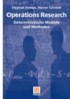 Image for Operations Research: Deterministische Modelle und Methoden
