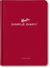 Image for Keel&#39;s Simple Diary Volume Two (dark red)