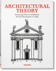 Image for Architectural Theory. Pioneering Texts on Architecture from the Renaissance to Today