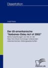 Image for Der US-amerikanische Sarbanes-Oxley Act of 2002