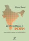 Image for Direktinvestitionen in Indien : Steuerrechtliche Konsequenzen von Outboundinvestitionen