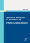 Image for Optimiertes Management im Sportsponsoring