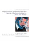 Image for Tagungsband zur internationalen Tagung ï¿½Vladislav Zolotarï¿½v: Leben und Werk&quot;