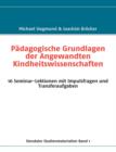 Image for P Dagogische Grundlagen Der Angewandten Kindheitswissenschaften