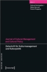 Image for Journal of Cultural Management and Cultural Policy/Zeitschrift fur Kulturmanagement und Kulturpolitik