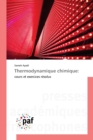 Image for Thermodynamique chimique