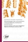 Image for Morphologie Des Articulations Intervertebrales Lombaires Posterieures
