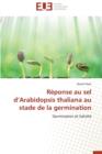 Image for R ponse Au Sel D Arabidopsis Thaliana Au Stade de la Germination