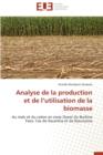 Image for Analyse de la Production Et de L Utilisation de la Biomasse