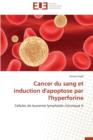 Image for Cancer Du Sang Et Induction d&#39;Apoptose Par l&#39;Hyperforine
