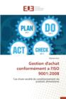 Image for Gestion d&#39;Achat Conformement a l&#39;Iso 9001