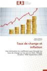 Image for Taux de Change Et Inflation
