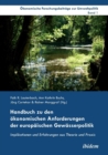 Image for Handbuch zu den  konomischen Anforderungen der europ ischen Gew sserpolitik. Implikationen und Erfahrungen aus Theorie und Praxis