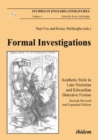 Image for Formal Investigations - Aesthetic Style in Late-Victorian and Edwardian Detective Fiction