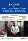 Image for Journal of Soviet and post-Soviet politics and societyVol. 1, No. 2 (2015)