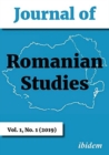 Image for Journal of Romanian Studies – Volume 1,1 (2019)