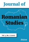 Image for Journal of Romanian Studies - Volume 3,2 (2021)