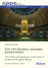 Image for United Nations General Assembly Resolutions