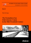 Image for Formation of an Irish Literary Canon in the Mid-Twentieth Century
