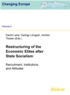 Image for Restructuring of the Economic  Elites after State Socialism: Recruitment, Institutions and Attitudes