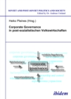 Image for Corporate Governance in postsozialistischen Volkswirtschaften