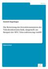 Image for Die Bewertung des Investitionsnutzens der Videokonferenztechnik, dargestellt am Beispiel der MVC Teleconferencing GmbH