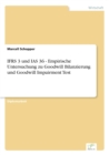 Image for IFRS 3 und IAS 36 - Empirische Untersuchung zu Goodwill Bilanzierung und Goodwill Impairment Test