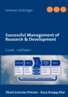 Image for Successful Management of Research &amp; Development