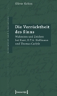 Image for Die Verrucktheit des Sinns: Wahnsinn und Zeichen bei Kant, E.T.A. Hoffmann und Thomas Carlyle