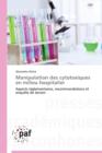 Image for Manipulation Des Cytotoxiques En Milieu Hospitalier