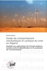 Image for Etude du comportement stochastique et cyclique du vent en Algerie