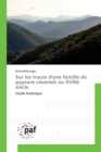 Image for Sur Les Traces Dune Famille de Paysans Cevenols Au XVIIIe Siecle