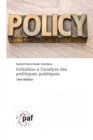 Image for Initiation a l&#39;analyse des politiques publiques